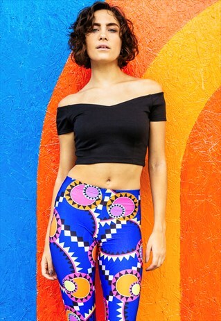 SUN PRINT LEGGINGS