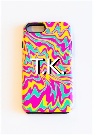 MELT PHONE CASE PERSONALISED - 2 LETTER PORTRAIT