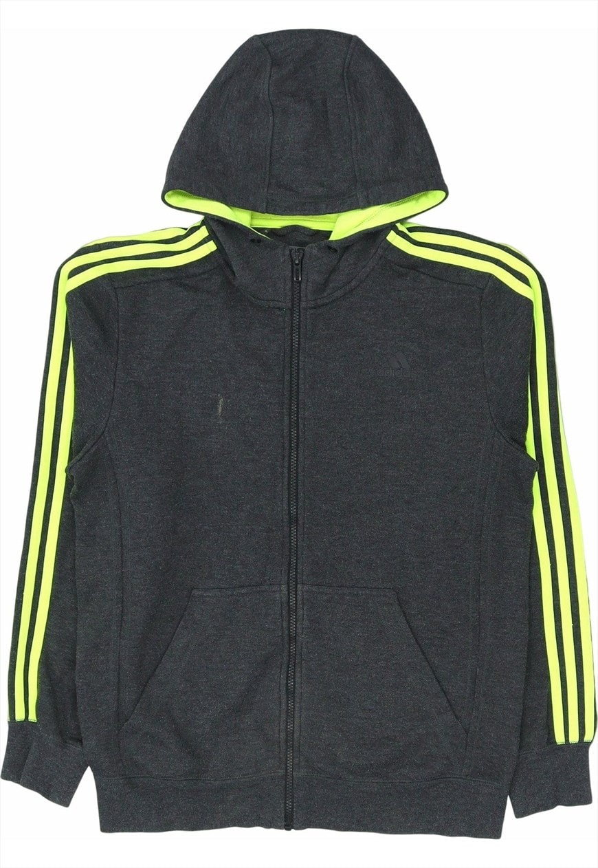 Striped adidas clearance hoodie