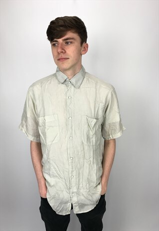 90S VINTAGE SILK FESTIVAL SHIRT