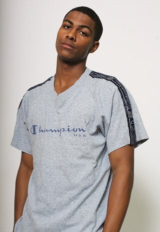 VINTAGE CHAMPION TAPE LOGO T-SHIRT