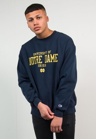 CHAMPION UNIVERSITY OF NOTRE DAME SWEATSHIRT