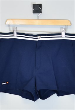 Vintage Ellesse Tennis Shorts Blue XLarge