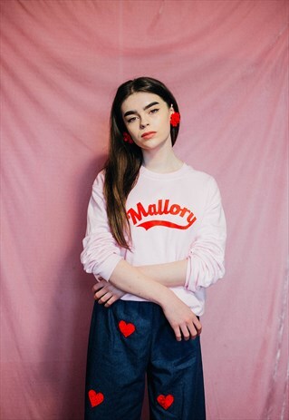 BABY PINK MALLORY SWEAT