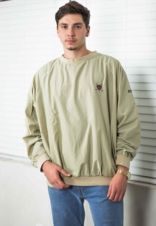 VINTAGE POLO RALPH LAUREN SWEATSHIRT JUMPER LOGO 90S L 13.9