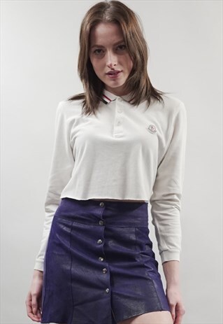 VINTAGE 90'S SUEDE PURPLE MINI SKIRT