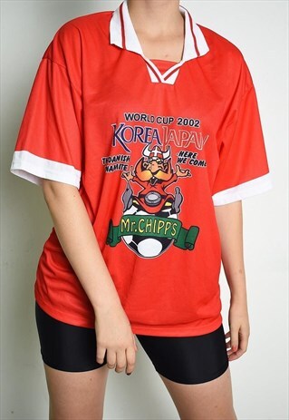 90S NOVELTY & LOGO PRINT OVERSIZED SPORTS T-SHIRT TOP TEE