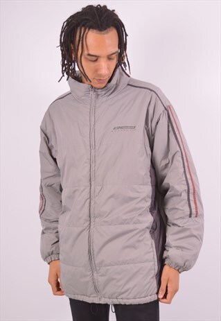 VINTAGE REEBOK PADDED JACKET GREY