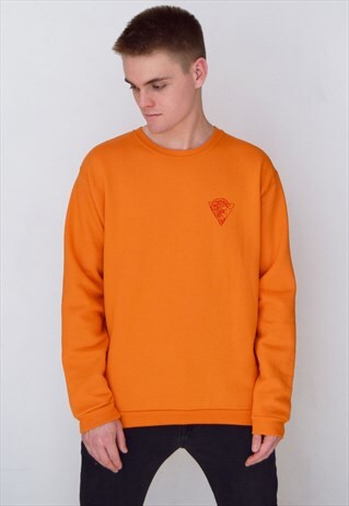 ORANGE WAVES (RED) SWEATSHIRT