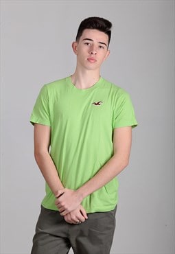 HOLLISTER Vintage Green T-shirt. Size: L (Kids Size)