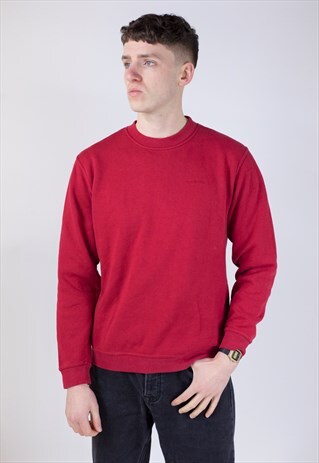 VINTAGE 90S RED SWEATSHIRT