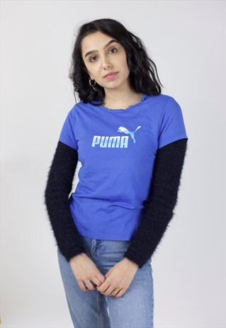 VINTAGE PUMA PURPLE T-SHIRT