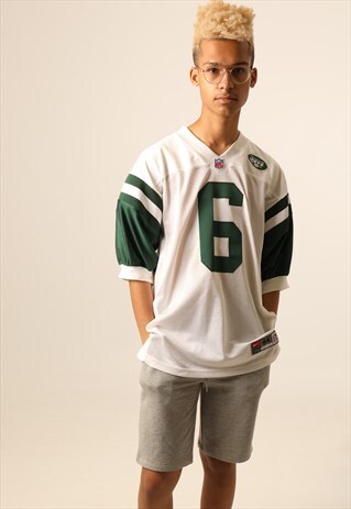 VINTAGE NIKE NY JETS FOOTBALL TOP