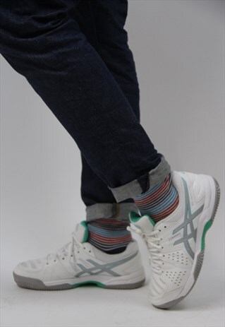 VINTAGE ASICS WHITE TRAINERS