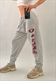 UNISEX 00S NFL TEAM APPAREL 49ERS GREY CUFFED JOGGERS