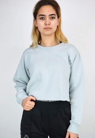VINTAGE 90'S ADIDAS CROPPED SWEATSHIRT
