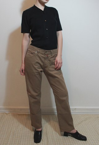 SHORT SLEEVE COTTON CARDIGAN