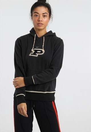 90S NIKE EMBROIDERED LOGO HOODIE