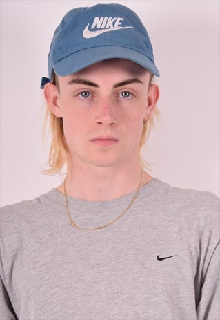 NIKE MENS VINTAGE CAP ONE SIZE BLUE 90S