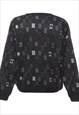 VINTAGE PATTERNED JUMPER - L