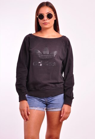 VINTAGE ADIDAS SPELL OUT 90S RETRO RETRO SWEATER