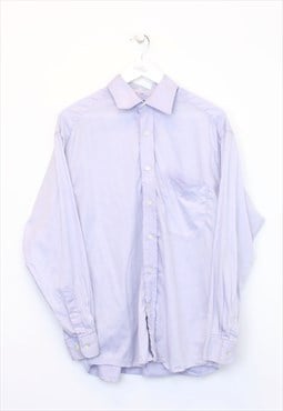 Vintage Balenciaga shirt in blue. Best fits XL