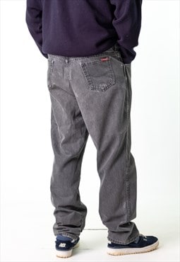 Light Grey 90s Dickies  Cargo Skater Trousers Pants Jeans