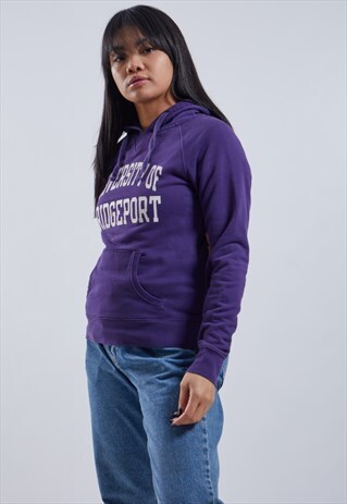 VINTAGE CHAMPION UNIVERSITY OF BRIDGEPORT HOODIE