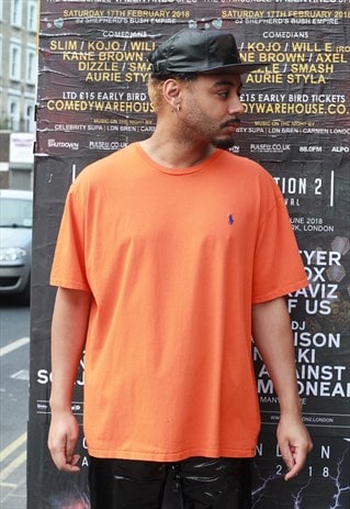 VINTAGE RALPH LAUREN ORANGE T-SHIRT