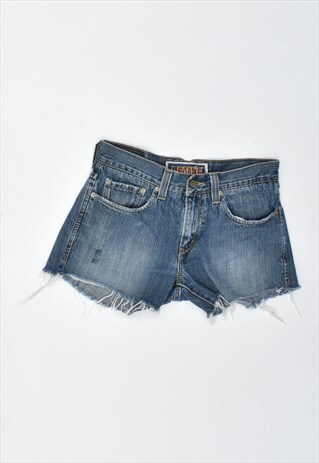 VINTAGE 90'S LEVI'S DENIM SHORTS BLUE