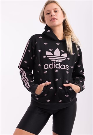 adidas big logo hoodie