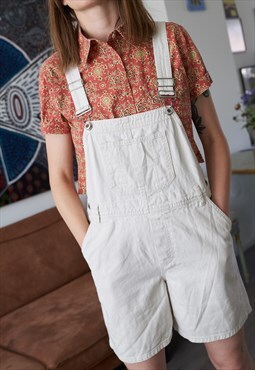 Vintage Arizona Jeans Cropped Denim Jumpsuit