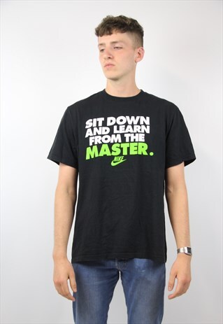 VINTAGE NIKE SLOGAN T-SHIRT