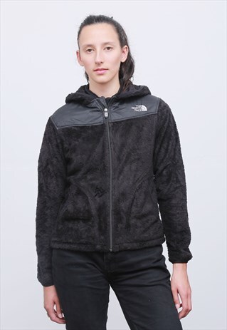 VINTAGE 90'S BLACK NORTH FACE FLEECE JACKET
