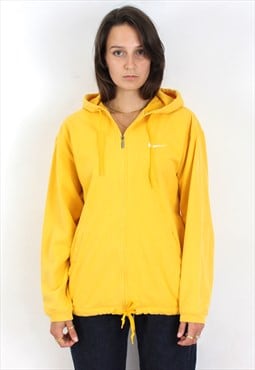 y2k Women S zip Hoodie Jumper Sweatshirt Uni Jacket Yellow