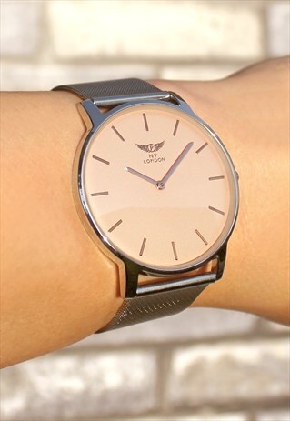 MINIMAL SLIM SILVER WATCH