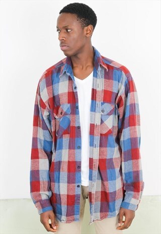 VINTAGE FLANNEL SHIRT FS51
