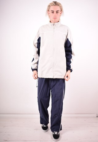 NIKE MENS VINTAGE FULL TRACKSUIT XL GREY 90S