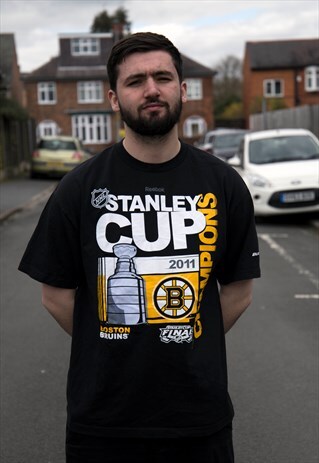 REEBOK BOSTON BRUINS NHL HOCKEY T SHIRT