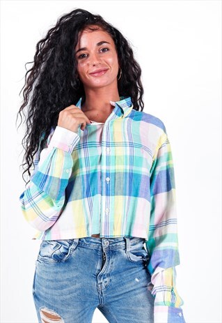 VINTAGE RALPH LAUREN CROPPED SHIRT S1416