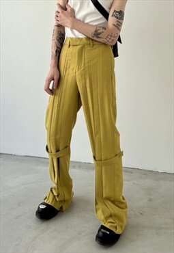 Men's Layered pleated trousers SS2022 VOL.4