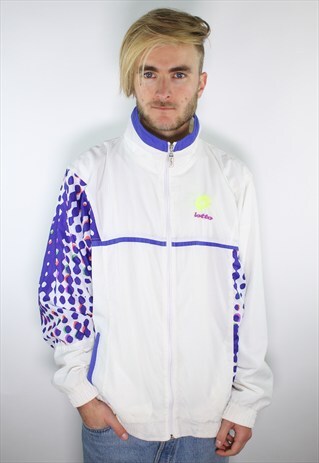 RARE VINTAGE LOTTO TRACK JACKET