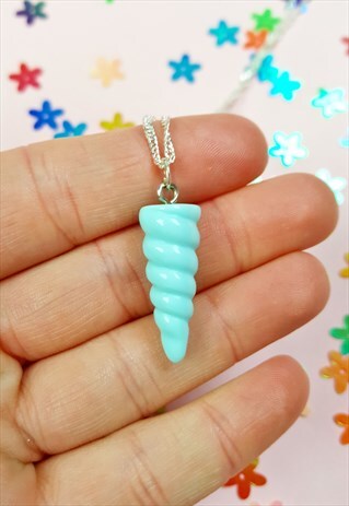 UNICORN HORN MINT NECKLACE