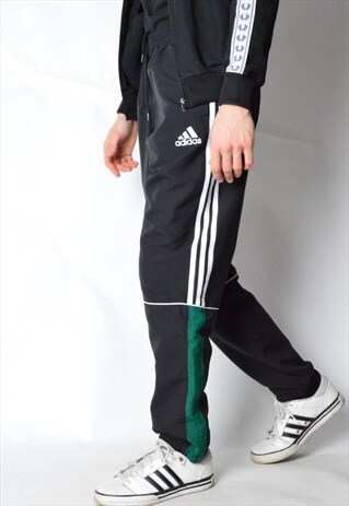 BLACK ADIDAS PANTS