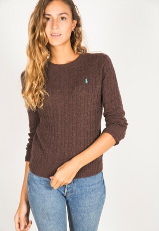 VINTAGE 80S POLO RALPH LAUREN JUMPER / R4214C702