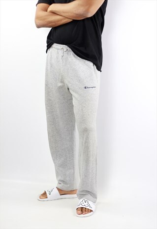 GREY CHAMPION SWEAT PANTS CHAMPION TRACK PANTS