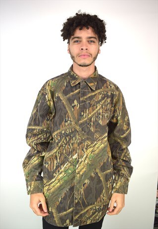 VINTAGE 90'S PATTERNED SHIRT