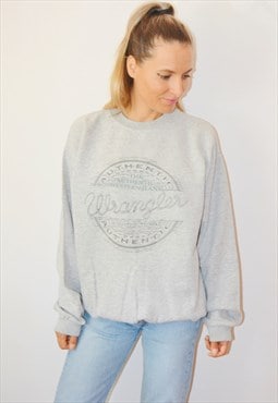 Vintage 90s WRANGLER Spell Out Sweatshirt