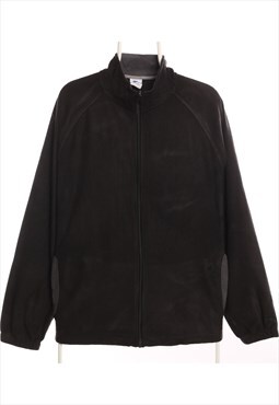 Starter 90's Full Zip Jumper Jacket Fleece Large Black