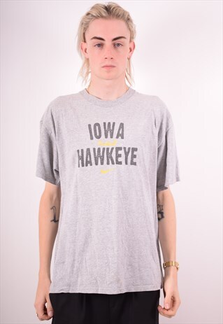 NIKE MENS VINTAGE T-SHIRT TOP XL GREY 90S